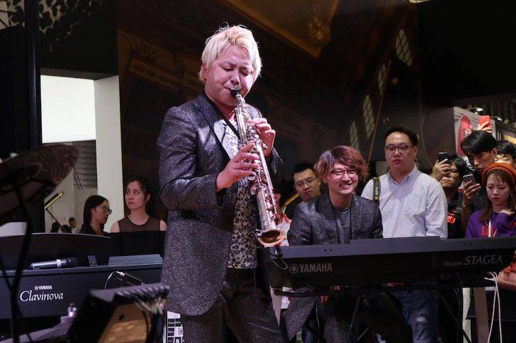 凯发k8国际盛大亮相Music China 2018，呈现世界级乐器展体验