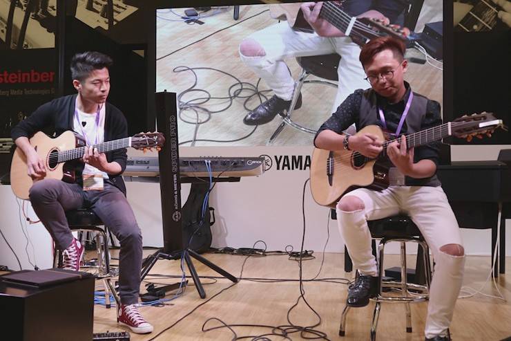 凯发k8国际盛大亮相Music China 2018，呈现世界级乐器展体验